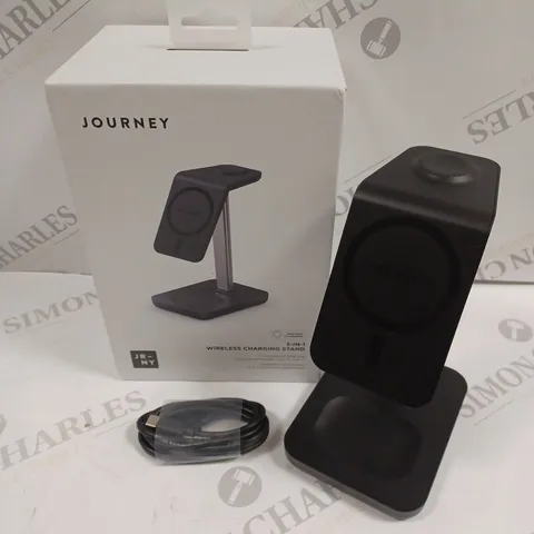 BOXED JOURNEY 3-IN-1 WIRELESS CHARGING STAND 