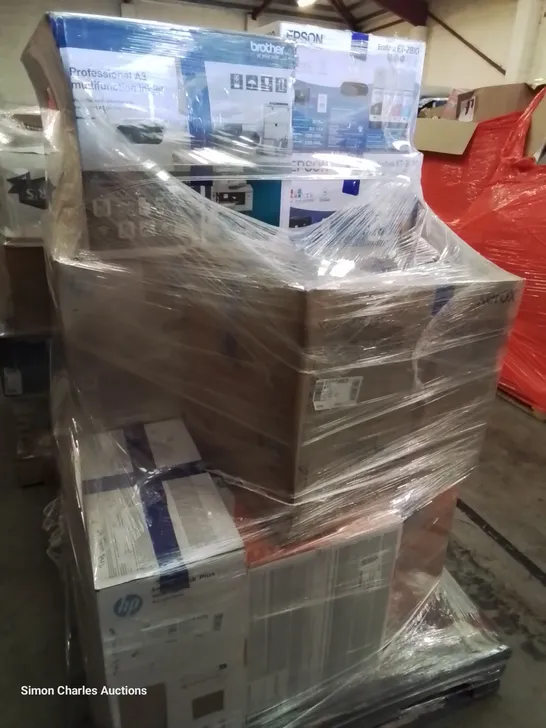 PALLET OF APPROXIMATELY 10 ASSORTED PRINTERS TO INCLUDE 