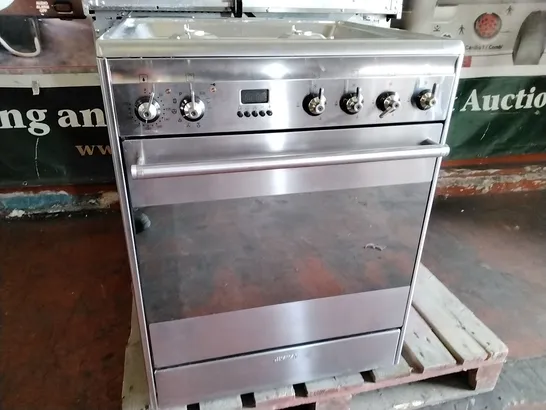 SMEG SUK61PX8 60CM DUAL FUEL COOKER