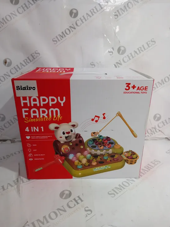 BOXED SIAIRO HAPPY FARM 4 IN 1 