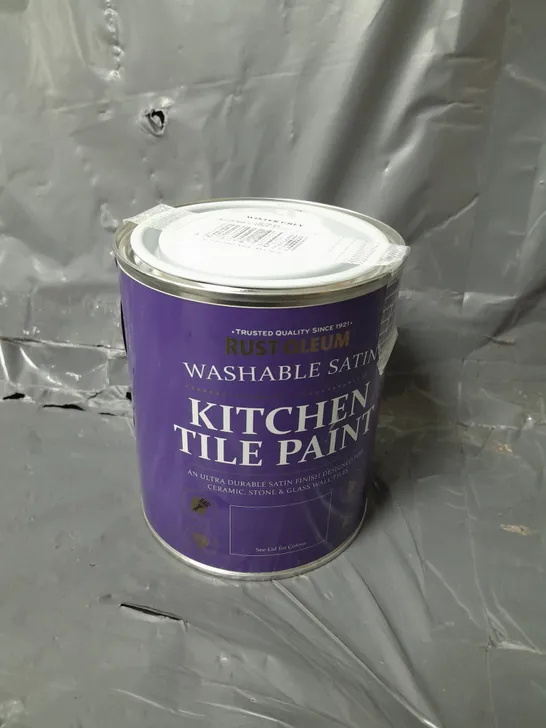 RUST OLEUM KITCHEN TILE PAINT, SATIN FINISH - WINTER GREY 