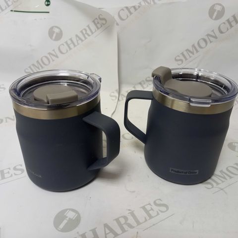 OUTLET LOCK & LOCK INSULATED STAINLESS STEEL MUG WITH LID