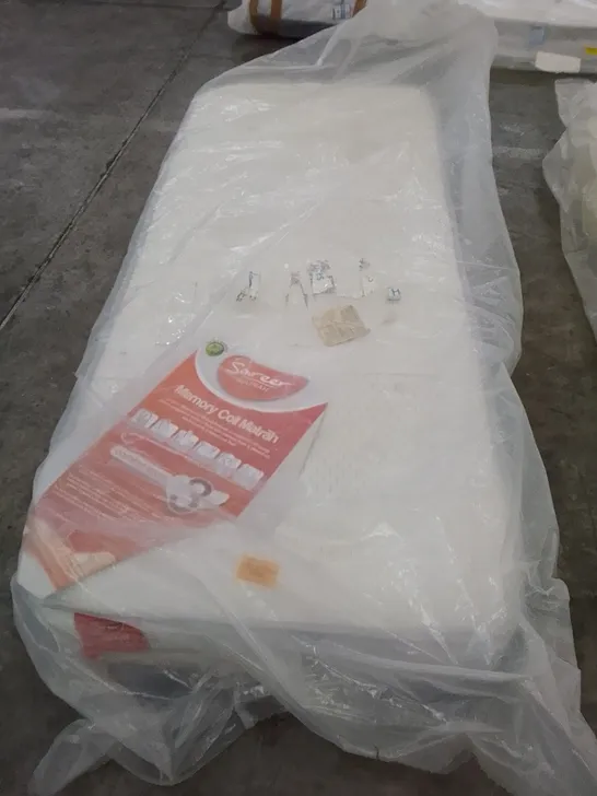 BAGGED SAREER MEMORY COIL 2FT6 MATTRESS 