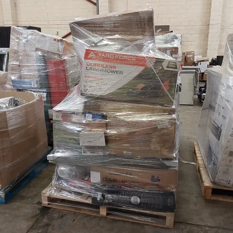 PALLET OF APPROXIMATELY 30 ASSORTED UNPROCESSED RAW RETURNS TO INCLUDE;