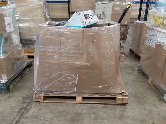 PALLET OF APPROXIMATELY 22 UNPROCESSED RAW RETURN HOUSEHOLD AND ELECTRICAL GOODS TO INCLUDE;