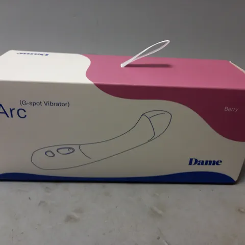 BOXED AND SEALED DAME ARC VIBRATOR IN BERRY