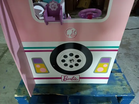 BARBIE MINI VAN WITH KITCHEN - COLLECTION ONLY 