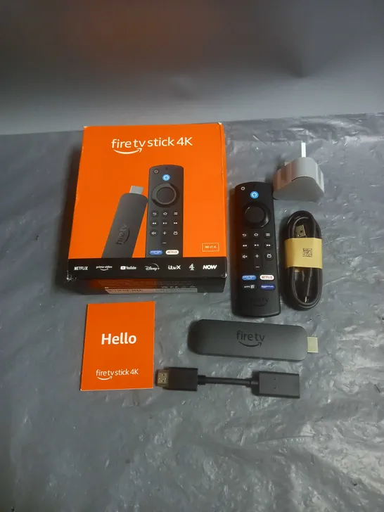 BOXED AMAZON FIRE TV STICK 4K 