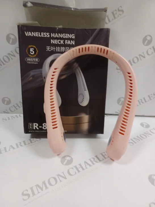 VANELESS HANGING NECK FAN