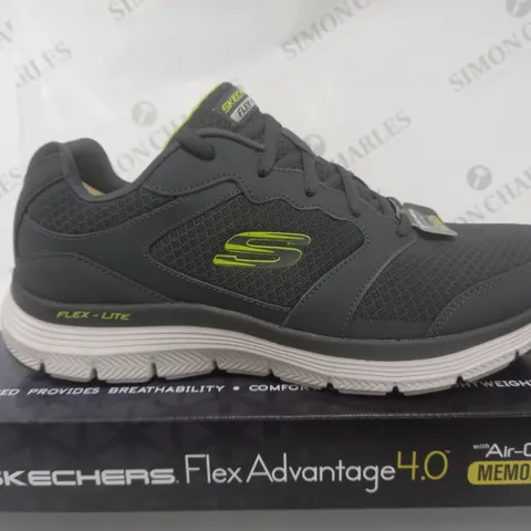 SKETCHERS MENS FLEX TRAINER GREY SIZE 10UK (MENS)