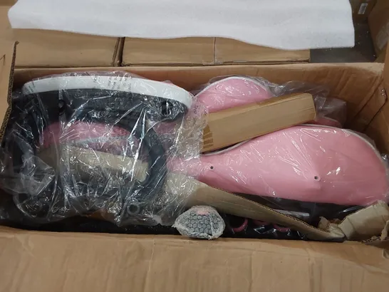 BOXED PINK GAMING CHAIR 