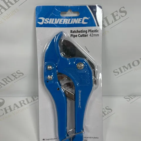 SILVERLINE RATCHETING PLASTIC PIPE CUTTERS 42MM