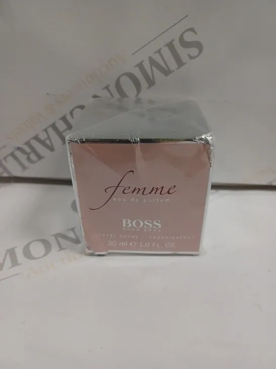 BOXED SEALED HUGO BOSS BOSS FEMME EAU DE PARFUM - 30ML RRP £42