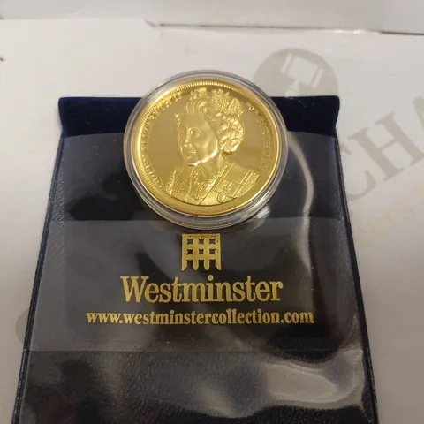 WESTMINSTER COLLECTION 90TH BIRTHDAY COLLECTABLE COIN