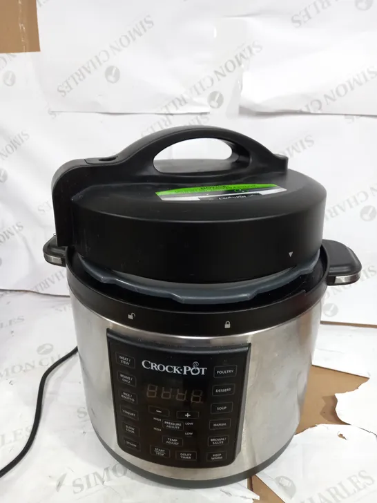 CROCKPOT EXPRESS PRESSURE MULTI COOKER