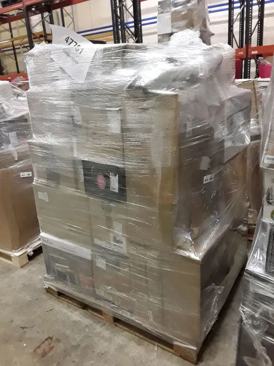 PALLET OF APPROXIMATELY 34 UNPROCESSED RAW RETURN HOUSEHOLD AND ELECTRICAL GOODS TO INCLUDE;