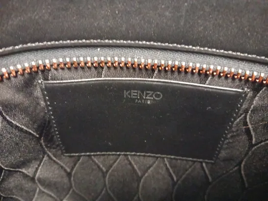 KENZO CLUTCH BAG ANTHRACITE