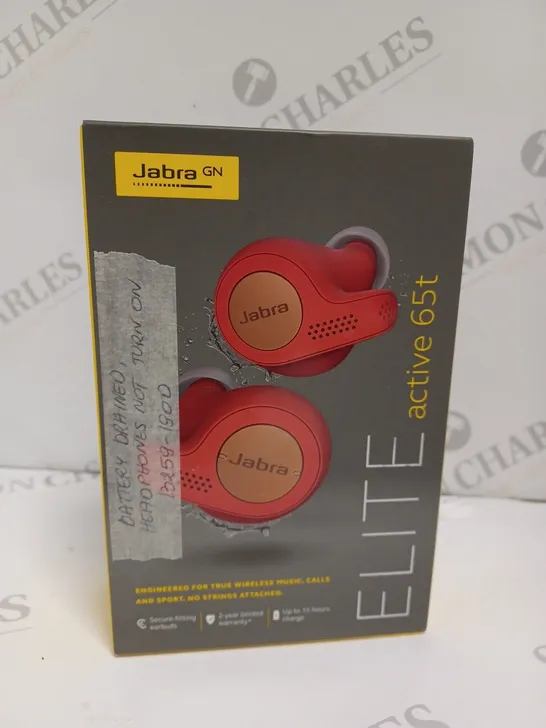 BOXED JABRA ELITE ACTIVE 65T EARBUDS