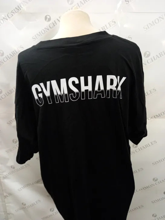 GYMSHARK FRACTION OVERSIZED T-SHIRT SIZE XXL