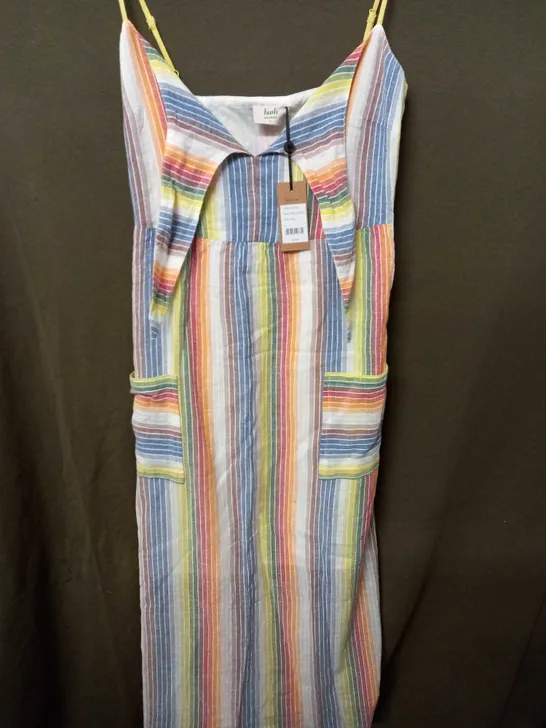 HUSH ROSATO MULTI STRIPE SUNDRESS - SIZE 6