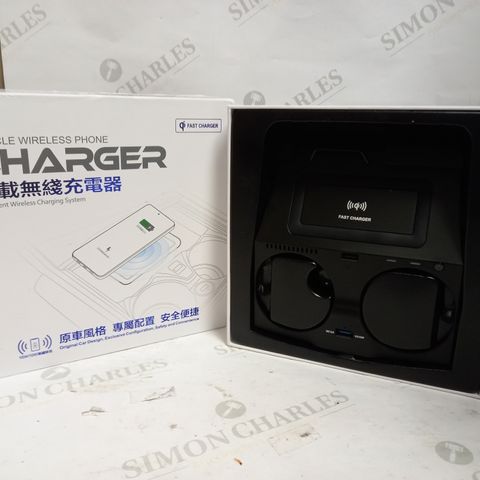VEHICLE WIRELESS PHONE CHARGER