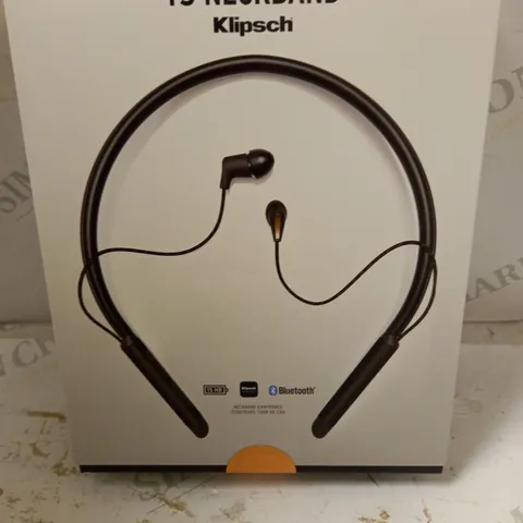 KLIPSCH T5 NECKBAND BLUETOOTH WIRELESS EARPHONES	