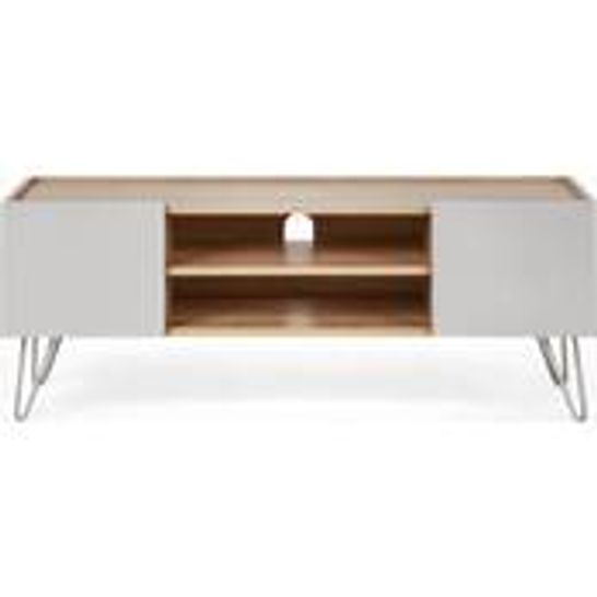 BOXED PENELOPE TV UNIT GREY 