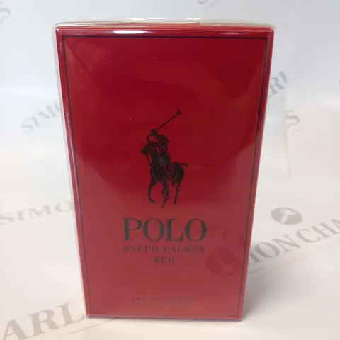 BOXED AND SEALED RALPH LAUREN POLO RED EAU DE TOILETTE SPRAY 125ML