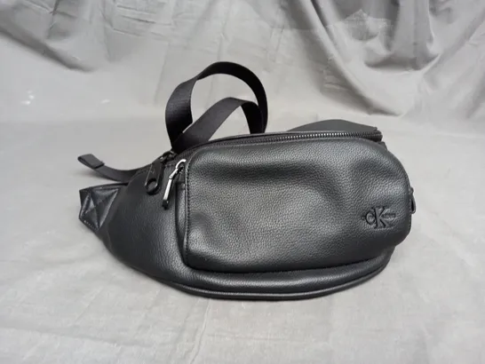 CALVIN KLEIN BLACK BUM BAG