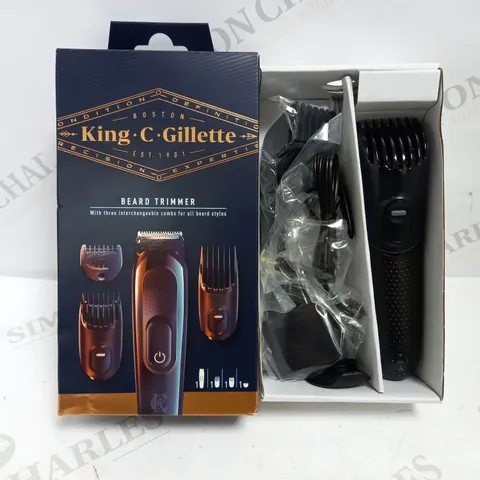 KING C. GILLETTE BEARD TRIMMER