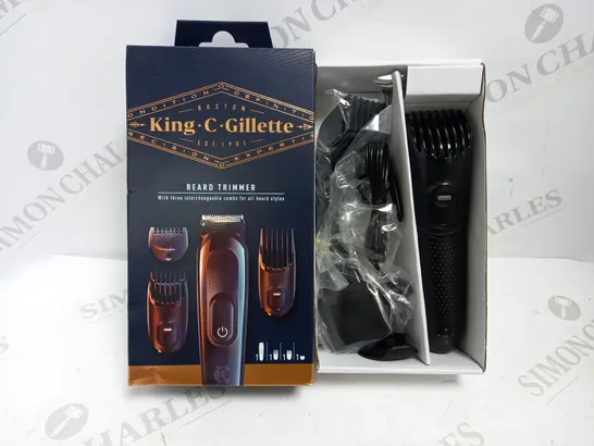 KING C. GILLETTE BEARD TRIMMER