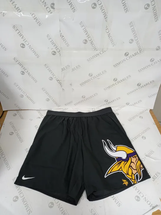 NIKE MINNESOTA VIKINGS STANDARD FIT SHORTS SIZE XXL