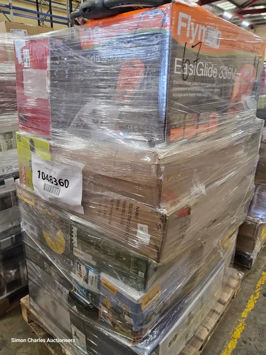 PALLET OF APPROXIMATELY 30 UNPROCESSED RAW RETURN HOUSEHOLD AND ELECTRICAL GOODS TO INCLUDE;