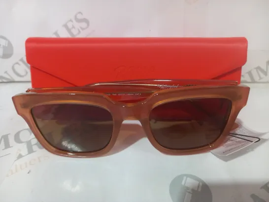 BOXED RUTH LANGSFORD SQUARE FRAME SUNGLASSES