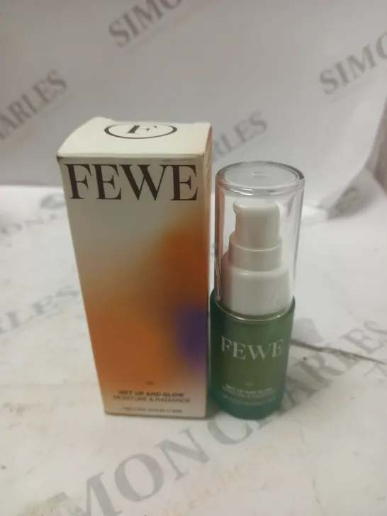 FEWE MOISTURE AND RADIANCE CBD FACE SERUM 15ML 