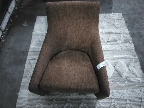 BRAND NEW JESSE HAIKU RUST COLOURED LOOSE FABRIC ARMCHAIR  RRP £1362