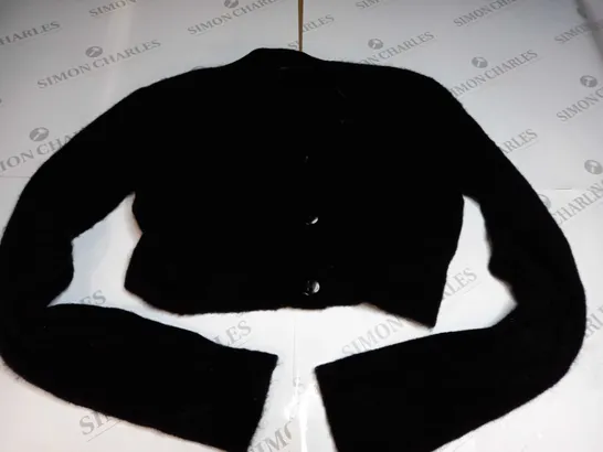 ALL SAINTS WICK CARDIGAN IN BLACK - SMALL