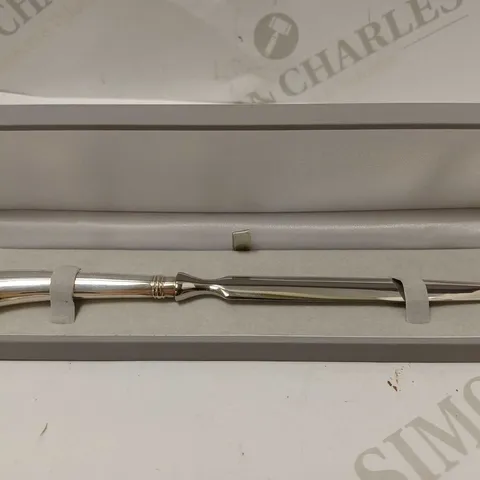 ASPINAL OF LONDON STERLING SILVER LETTER OPENER