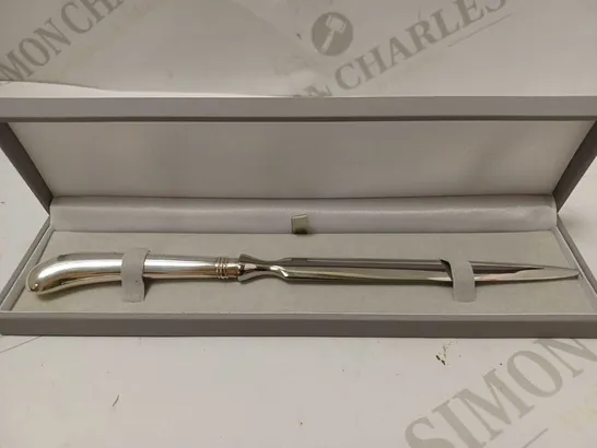 ASPINAL OF LONDON STERLING SILVER LETTER OPENER