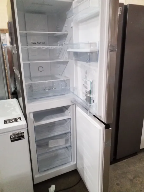 HISENSE 55CM FREESTANDING FRIDGE FREEZER SILVER - UNPROCESSED RAW RETURN