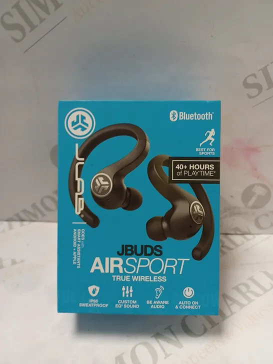 JLAB JBUDS AIR SPORT TRUE WIRELESS BLUETOOTH EARPHONES