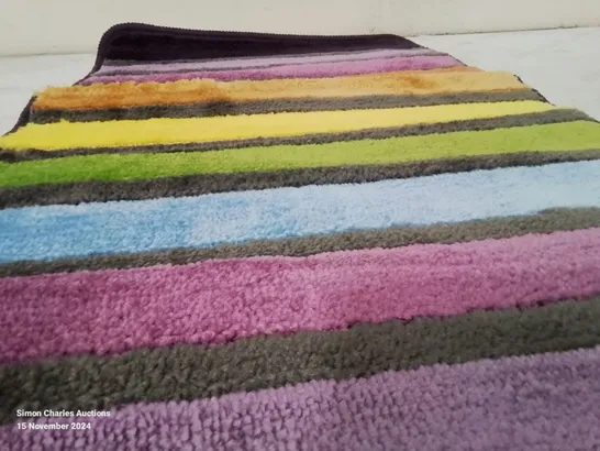 BRAND NEW PACO HOME 234 MULTICOLOURED 50X80CM BATH MAT