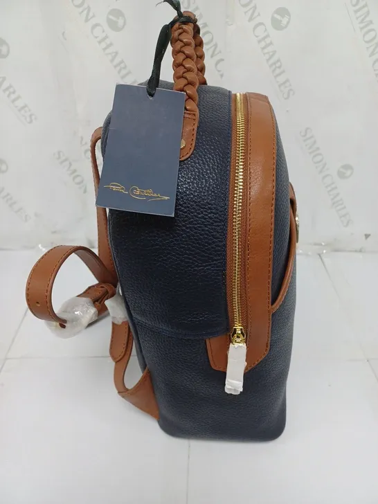 PAUL COSTELLOE DRESSAGE RUCKSACK IN NAVY/TAN 