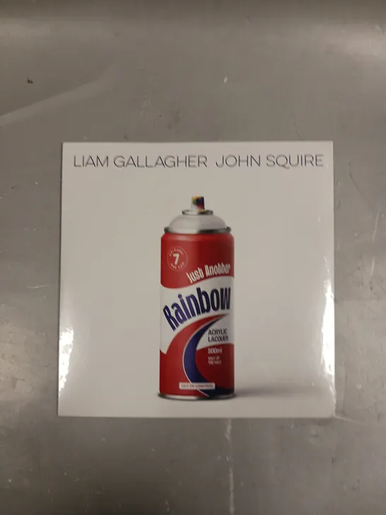 SEALED LIAM GALLAGHER/JOHN SQUIRE JUST ANOTHER RAINBOW VINYL 