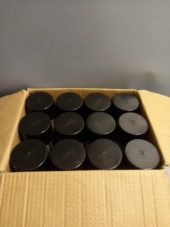 BOXED LOT OF 12 CAR PRIDE UNDER BODY SEAL SPRAY BLACK 400ML