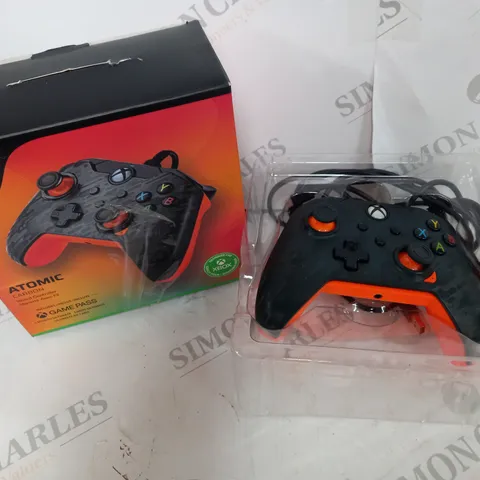 BOXED PDP ATOMIC CARBON XBOX CONTROLLER