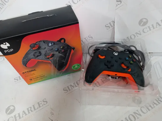 BOXED PDP ATOMIC CARBON XBOX CONTROLLER