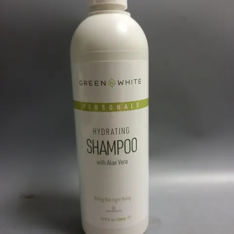BOX OF APPROX 30 GREEN N WHITE HYDRATING SHAMPOO - COLLECTION ONLY