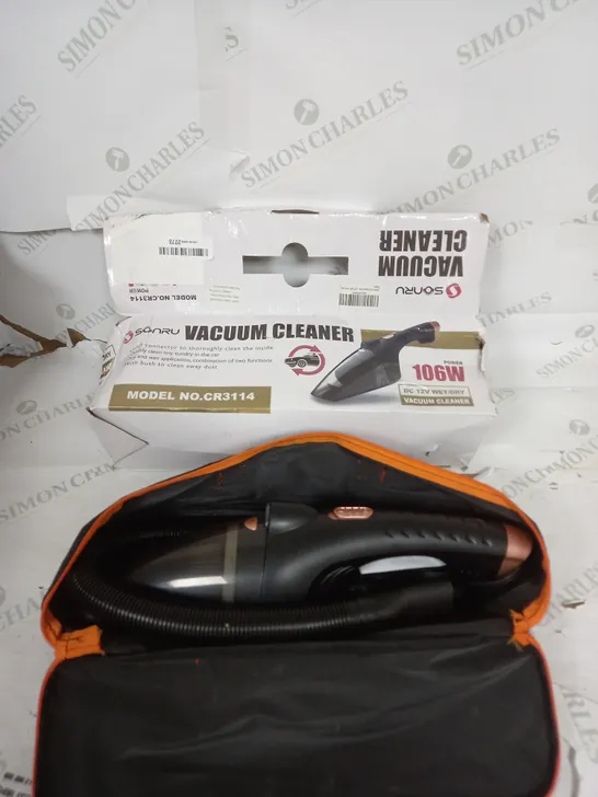 BOXED SONRU HANDHELD VACUUM CLEANER 