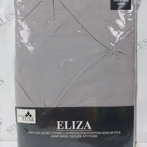 NORTHERN LUXE ELIZA PINTUCK DUVET COVER - DOUBLE SIZE